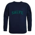 thumbnail image 1 of Salve Regina University Seahawks Arch Crewneck Sweatshirt, Navy - 2XL, 1 of 1