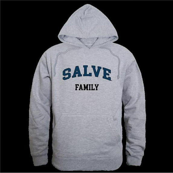 Salve Regina University Seahawks Family Hoodie, Heather Grey - 2XL