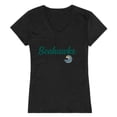 thumbnail image 1 of Salve Regina University Seahawks Women Script Short Sleeve T-Shirt, Black - Large, 1 of 1