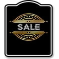 thumbnail image 1 of Salw Retro Geometric Ornaments BLACK Aluminum Composite Sign 15''x18'', 1 of 9