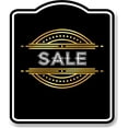 thumbnail image 1 of Salw Retro Geometric Ornaments BLACK Aluminum Composite Sign 8.5''x10'', 1 of 9