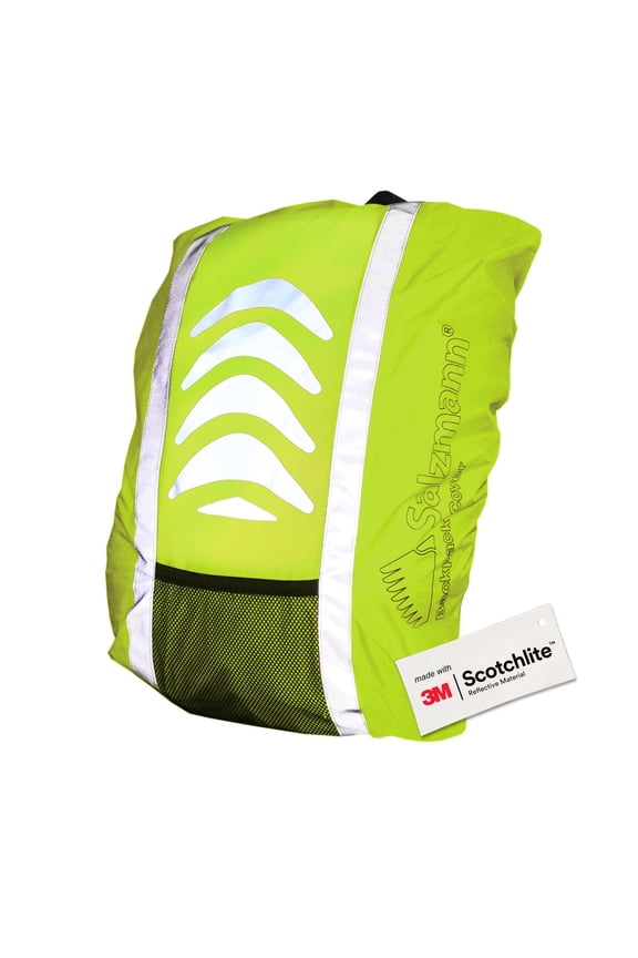 Reflective Backpack Cover - High Visibility, Waterproof & Weatherproof - Ideal for Cycling, Running & Hiking - Made with 3M Scotchlite