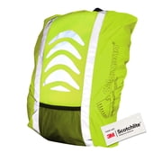 Salzmann Reflective Backpack Cover - High Visibility, Waterproof & Weatherproof - Ideal for Cycling, Running & Hiking - Made with 3M Scotchlite