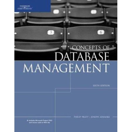 Pre-Owned Concepts of Database Management (Paperback) 1423901479 9781423901471
