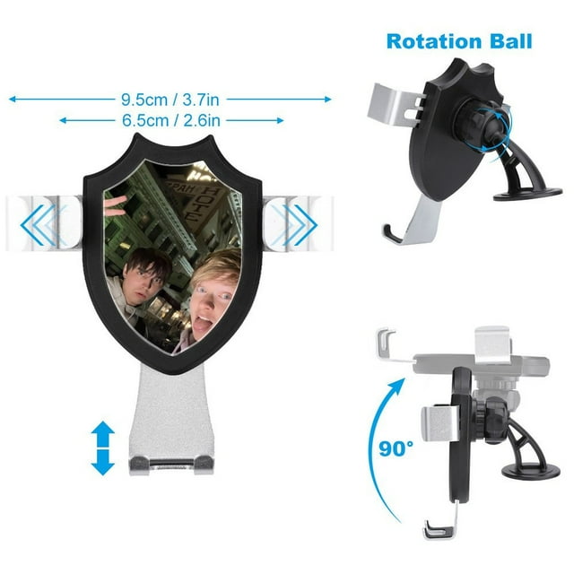 Sam And Colby Car Phone Mount Phone Holders Metal Hook Clip Air Vent