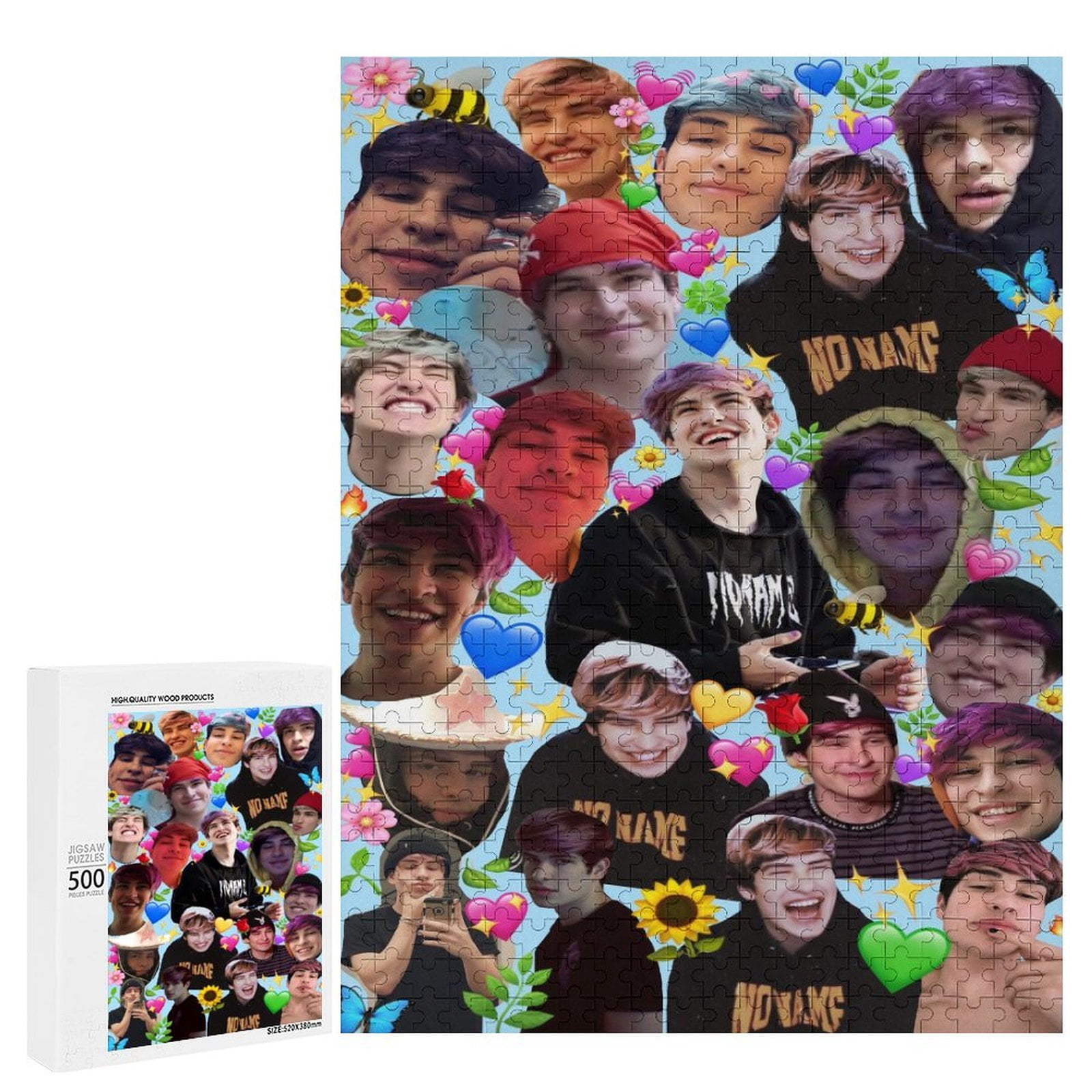 Sam And Colby Puzzle For Adults & Kids - 500 PCS Jigsaw Puzzle ...