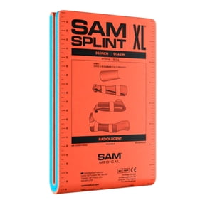 Sam Arm Splint Orange One Size Fits Most 60 Ct