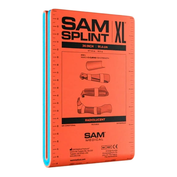 Sam Arm Splint Orange One Size Fits Most