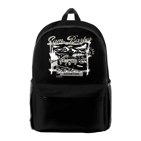 Sam Barber Adventure Backpack Women Men Fashion Shoulders Bag Casual Daypacks Travel Bags