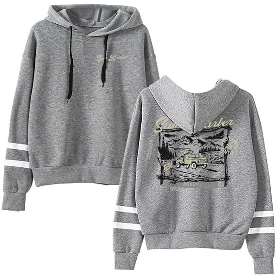 Sam Barber Adventure Hoodie Casual Sweatshirt Unisex Long Sleeve Pocketless Pullover Clothes