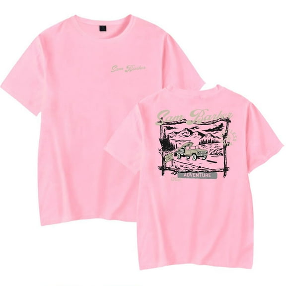 Sam Barber Adventure Tee Women Men Crewneck Short Sleeve T-shirt Casual Fashion Clothes