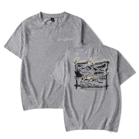 Sam Barber Adventure Tee Women Men Crewneck Short Sleeve T-shirt Casual Fashion Clothes
