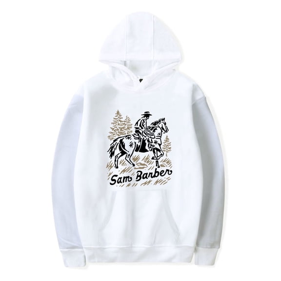 Sam Barber Merch Hoodie Cowboy Unisex Hoodies Country Music Long Sleeve Pullover