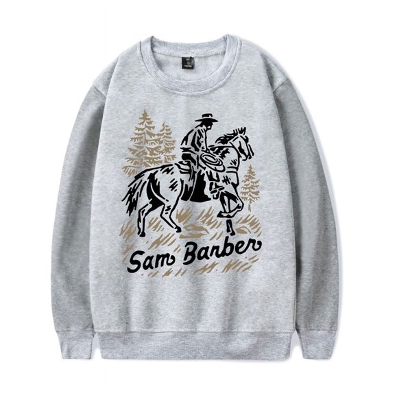 Sam Barber Merch Sweatshirt Million Eyes Logo Crewneck Men Women Casual Country Music Long Sleeve Hoodie