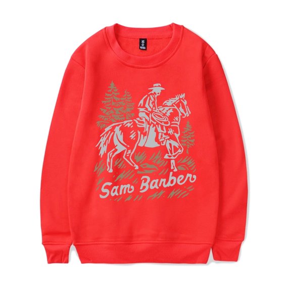 Sam Barber Merch Sweatshirt Million Eyes Logo Crewneck Men Women Casual Country Music Long Sleeve Hoodie