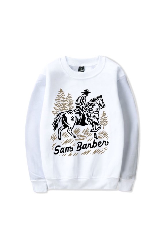 Sam Barber Merch Sweatshirt Million Eyes Logo Crewneck Men Women Casual Country Music Long Sleeve Hoodie