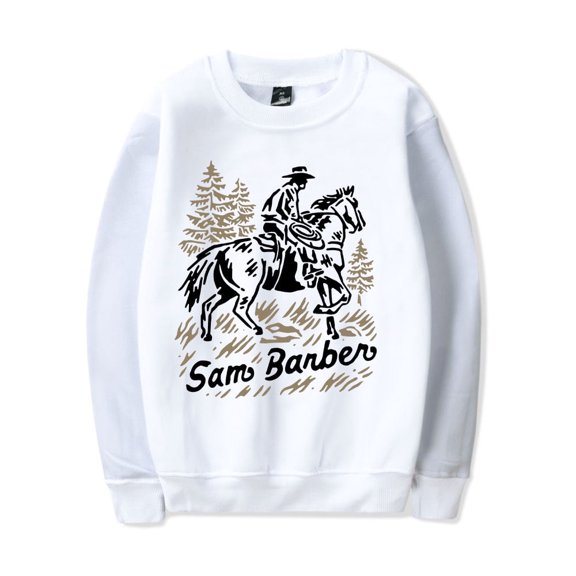Sam Barber Merch Sweatshirt Million Eyes Logo Crewneck Men Women Casual Country Music Long Sleeve Hoodie