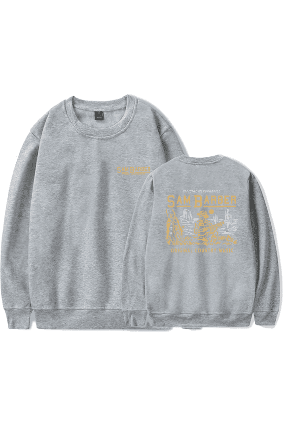 Sam Barber Merch Sweatshirt Southwestern Country Music Long Sleeve Hoodie Crewneck