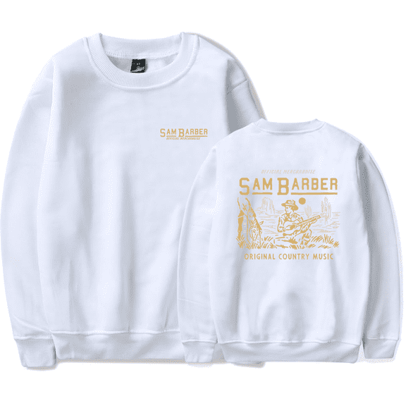 Sam Barber Merch Sweatshirt Southwestern Country Music Long Sleeve Hoodie Crewneck