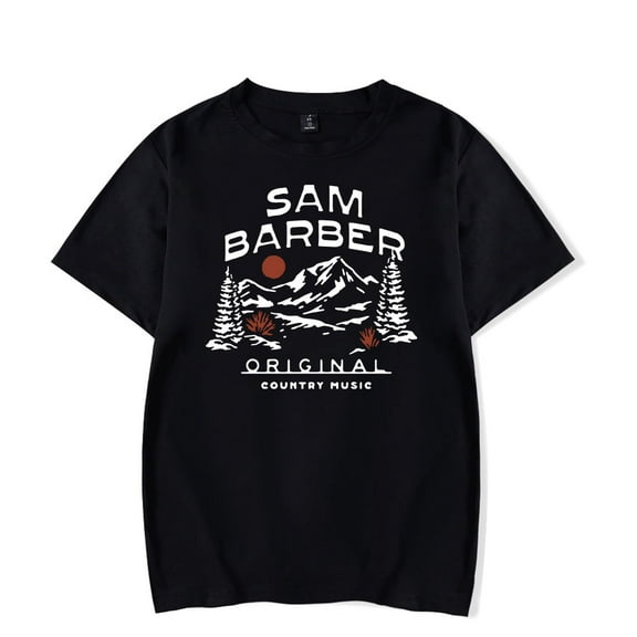 Sam Barber Merch T-Shirt Music and Trees Tees Short Sleeve Unisex