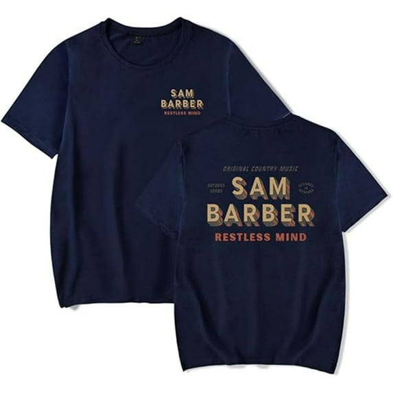 Sam Barber Merch Unisex Graphic Tee - Hip Hop Streetwear Summer Short Sleeve | Trendy Street Fashion Top