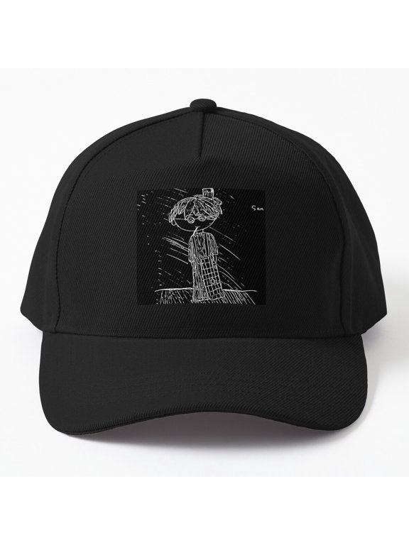 Sam Baseball Cap, First Name Typography Graphic Design, Classic Everyday Casual Hat