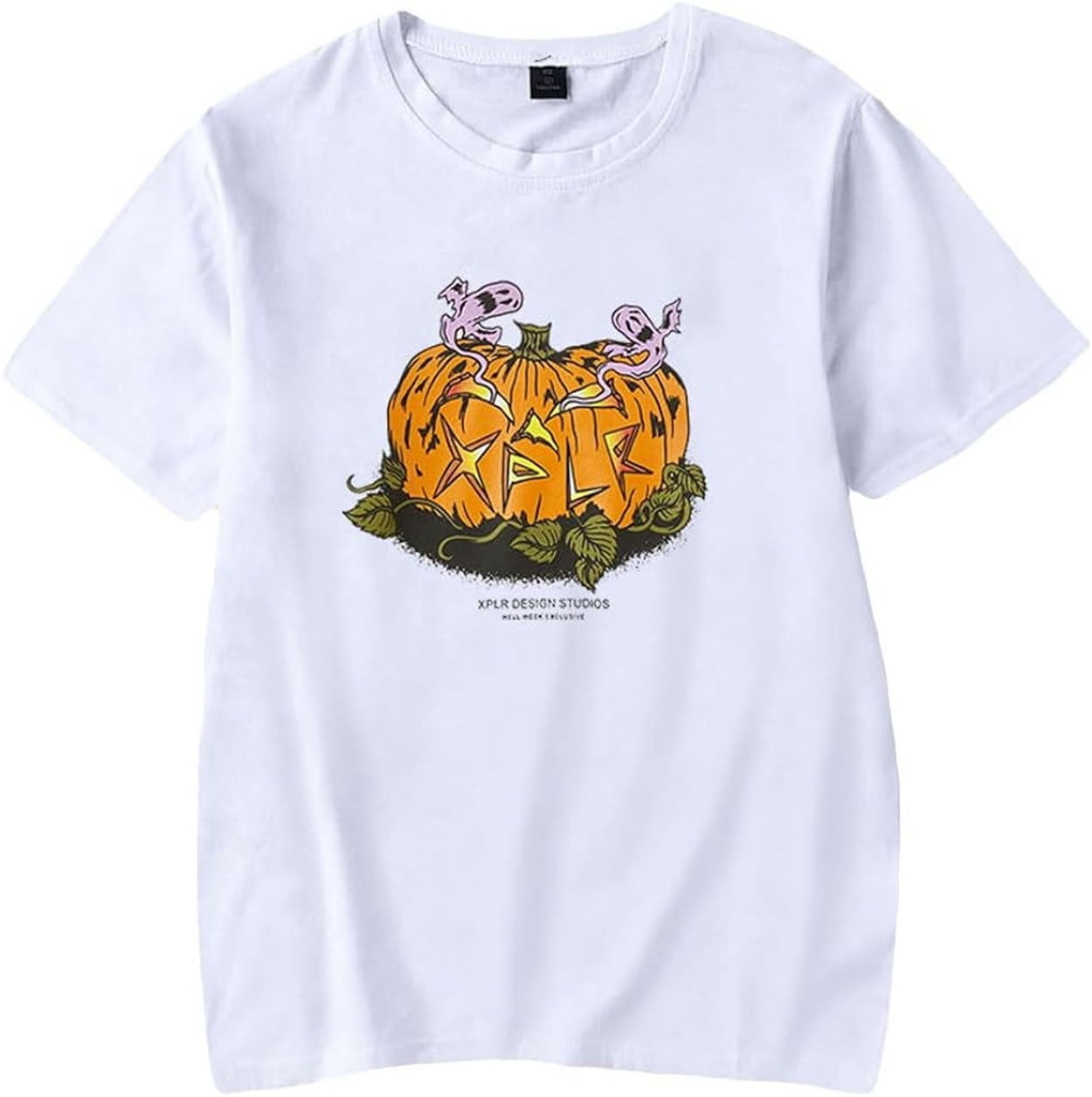 Sam Colby Hell Week Pumpkin Halloween T-Shirt Merch Casual Short ...