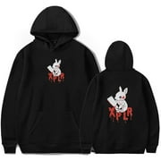 JYXLWDH Sam Colby Rabbit Hoodie Merch Casual Hooded Sweatshirt Unisex Clothing