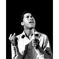 thumbnail image 1 of Sam Cooke In Concert With Microphone 24x36 Classic Hollywood Poster, 1 of 1