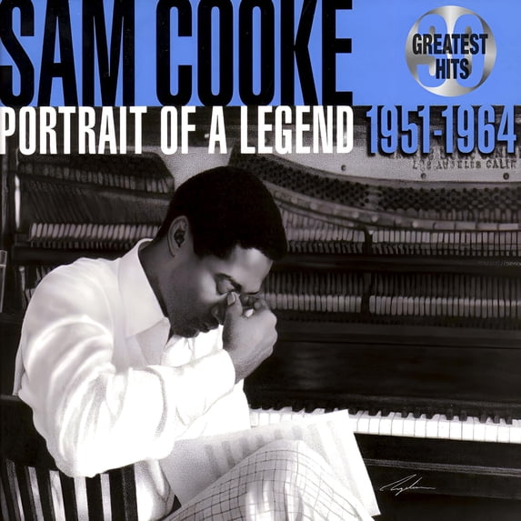 Sam Cooke Portrait Of A Legend Exclusive Limited Edition Blue Color Vinyl 2xLP