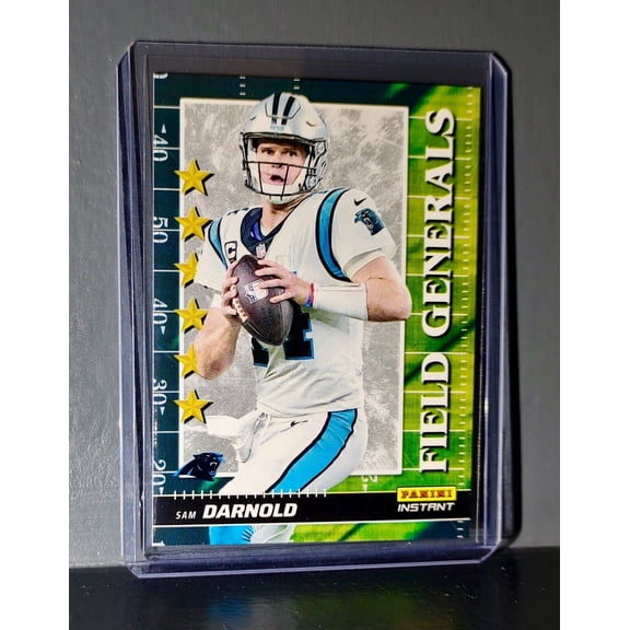 Sam Darnold 2021 Panini NFL Instant Field Generals #5 Rookie Card 1 of 2088