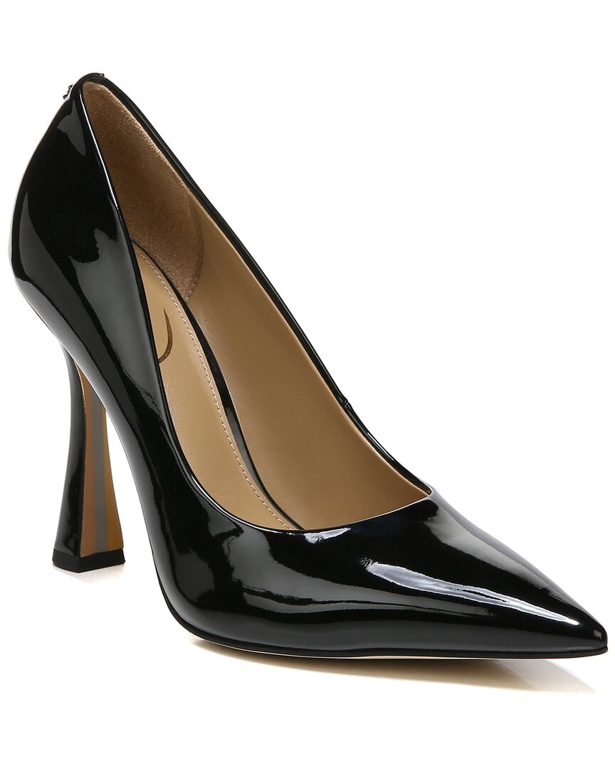 Escarpins Pointus FRENCH SOLE FSNY - Noir Vernis - Talon 3 Pouces - Pointure 9 US - Occasion