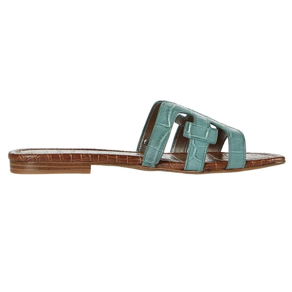 Sam Edelman Bay Blue Sage Splendor Croco Leather