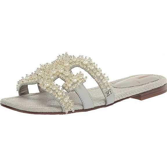 Sam Edelman Women's Bay Sandal Dusty Sage Perla 9.5M