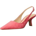 thumbnail image 1 of Sam Edelman Bianka Azalea Pink Slingback Kitten Heel Pointed Toe Fashion Pumps (Azalea Pink, 5), 1 of 6