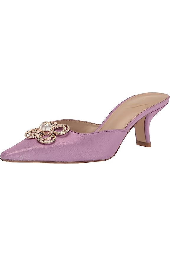 Women's Brit Luster Mule Lilac 7M
