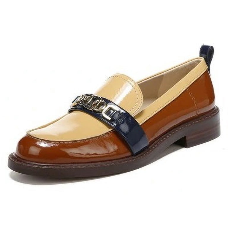 Sam Edelman Christy Warm Copper Rounded Toe Block Heel Slip  display picture 3