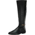 thumbnail image 1 of Sam Edelman Women's Clive Knee High Boot Black Leather Athletic Calf 6M, 1 of 6