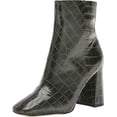 thumbnail image 1 of Sam Edelman Codie Deep Emerald Side Zipper Squared Toe Block Heel Fashion Boots (Deep Emerald, 10), 1 of 6