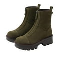 thumbnail image 1 of Sam Edelman Women's Cooper Zip-Up Chelsea Boot Olive 9M, 1 of 3