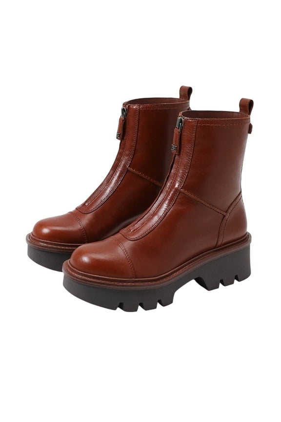 Women's Cooper Zip-Up Chelsea Boot Chesnut 10M