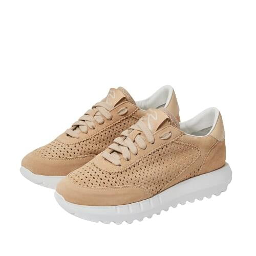 Sam Edelman Dante Tan Suede Fashion Lace Up Chunky Low Top Fashion Sneakers (TAN SUEDE, 8)