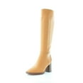 thumbnail image 1 of Sam Edelman Elsy Caramel Se Rounded Toe Stacked Block Heeled Knee High Boots (Caramel Se, 5), 1 of 8