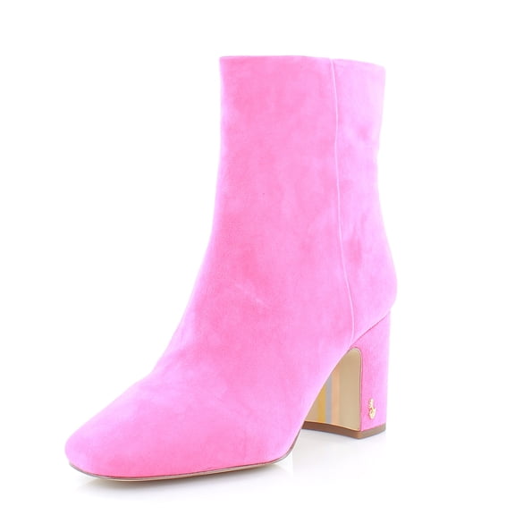 Sam Edelman Fawn Women's Boots Dahlia Pink Size 8.5 W
