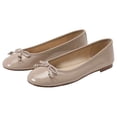 thumbnail image 1 of Sam Edelman Felicia Chai Latte Luxe Slip On Rounded Toe Flexible Ballet Flats (Chai Latte Luxe, 9), 1 of 6