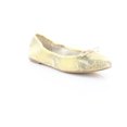 thumbnail image 1 of Sam Edelman Felicia Gold Slip On Rounded Closed Toe Flexible Ballet Flat (Gold, 10), 1 of 7