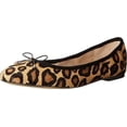 thumbnail image 1 of Sam Edelman Felicia New Tan Slip On Bow Detail Rounded Toe Flexible Ballet Flats (New Tan, 7.5), 1 of 6