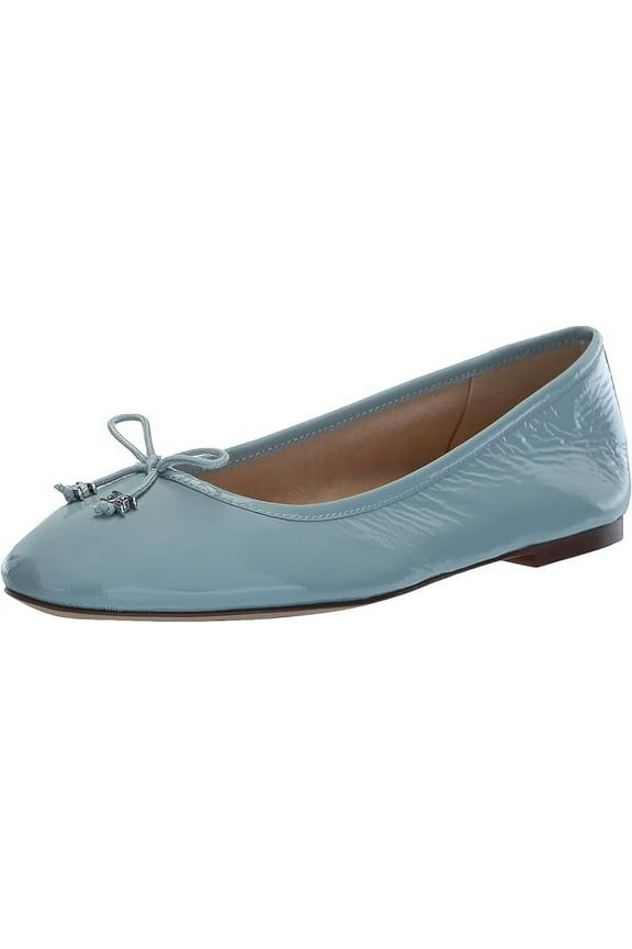 Felicia Robin Egg Blue Slip On Rounded Toe Flexible Ballet Flats (Robin Egg Blue, 5.5)