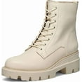 thumbnail image 1 of Sam Edelman Women's Garret Ivory Leather Platform Combat Boots 14M, 1 of 6