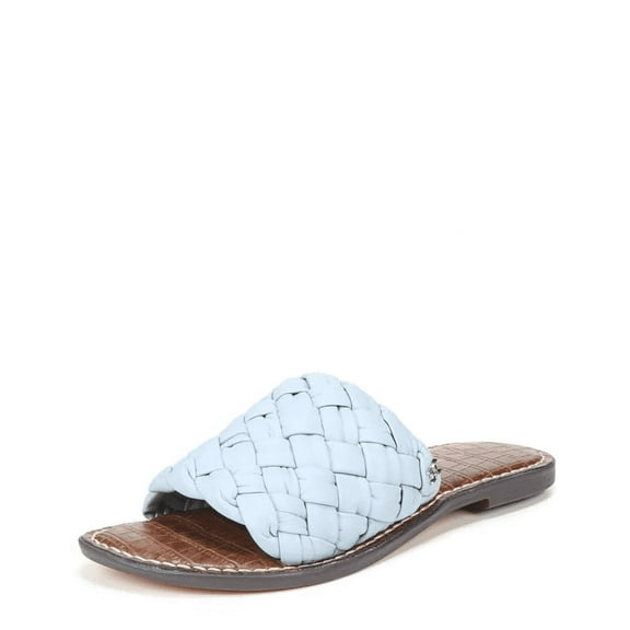 Sam Edelman Women's Griffin Rivera Blue Flat Sandals 6M